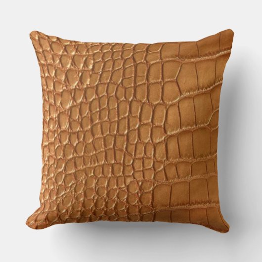 Gold leather texture luxury クッション (正面)