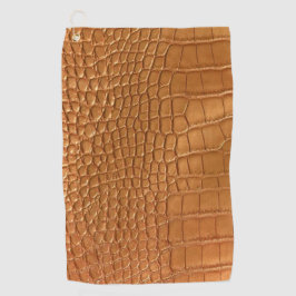 Gold leather texture luxury  ゴルフタオル