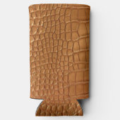 Gold leather texture luxury スリム缶クーラー (裏面)