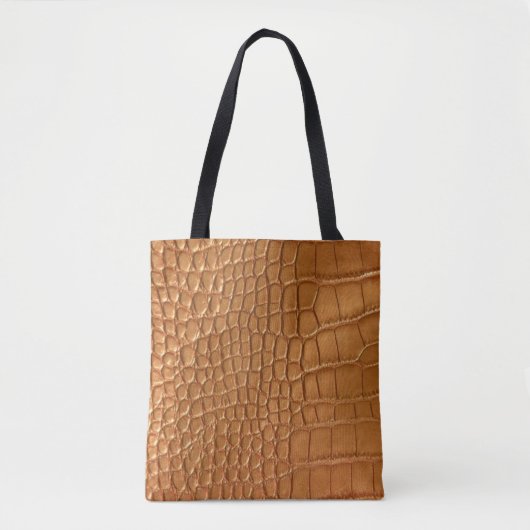 Gold leather texture luxury トートバッグ (正面)
