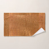 Gold leather texture luxury  バスタオルセット (ハンドタオル)