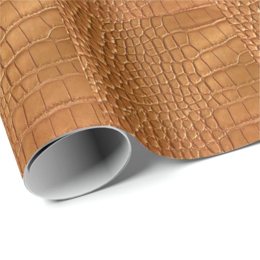 Gold leather texture luxury ラッピングペーパー (ロールコーナー)