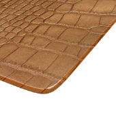 Gold leather texture luxury meeting planner カッティングボード (角)