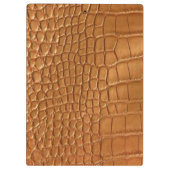 Gold leather texture luxury meeting planner クリップボード (裏面)