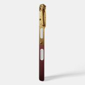 Gold Letter C Monogram With Dripping Metall Case-Mate iPhoneケース (裏面 / 右)