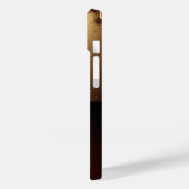 Gold Letter E Monogram With Dripping Metall Case-Mate iPhoneケース (裏面 / 左)