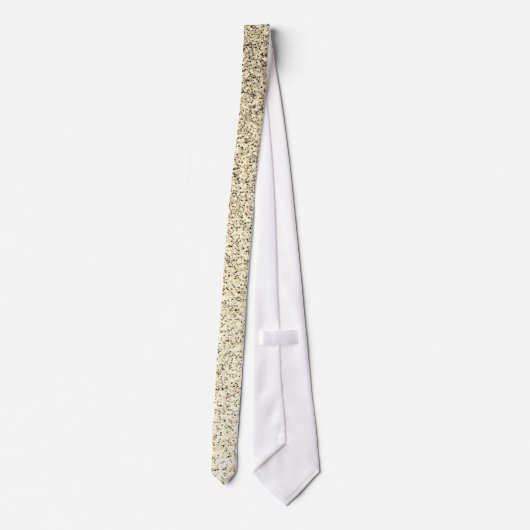 Gold light soft glitter sparkles ネクタイ (裏面)