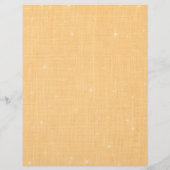 Gold Linen Texture with Subtle White Sparkle レターヘッド (裏面)