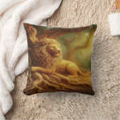 Gold Lion クッション (ブランケット)