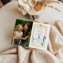 Gold Little Mermaid 10th Birthday  Under the sea