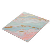 Gold Luxury Popular Blush Pink Mint Collection タイル (側面)