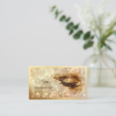 Gold Make Up Eye Lashes 名刺 (スタンド正面)