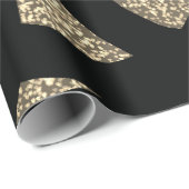 Gold Mandala Sparkles ラッピングペーパー (ロールコーナー)