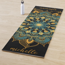 Gold Mandala Yoga Mat ヨガマット
