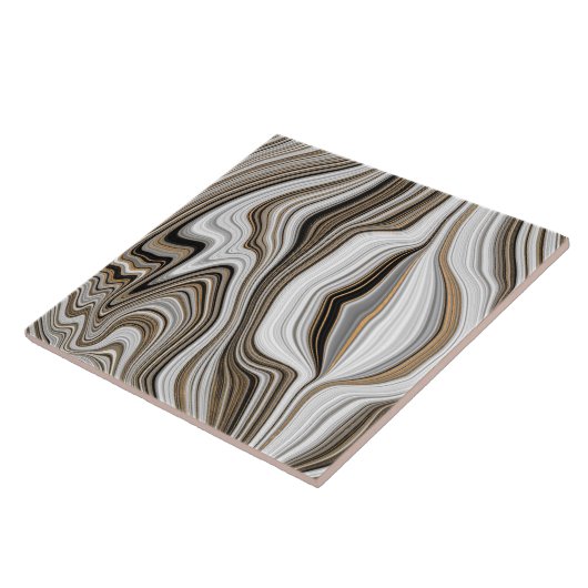 Gold Marble Pattern  タイル (側面)