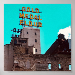 gold medal flour ポスター