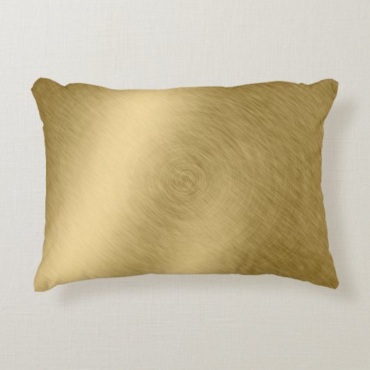Gold metal brushed background or textureabstract,a アクセントクッション (正面)