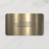 Gold Metal | Home Hammers Logo | Repair 名刺 (裏面)