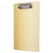 Gold Metal Look Klemmbrett クリップボード (左)