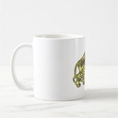 Gold Metallic Celtlic  Hog or Boar Mug コーヒーマグカップ (左)
