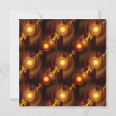 Gold Modern Boho Elegant Abstract Art Pattern #501 (正面)