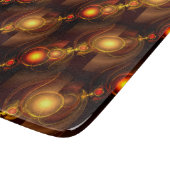 Gold Modern Boho Elegant Abstract Art Pattern #501 カッティングボード (角)