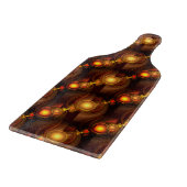 Gold Modern Boho Elegant Abstract Art Pattern #501 カッティングボード (角)