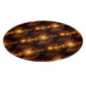 Gold Modern Boho Elegant Abstract Art Pattern #501 カッティングボード (角)