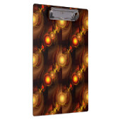 Gold Modern Boho Elegant Abstract Art Pattern #501 クリップボード (右)