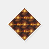 Gold Modern Boho Elegant Abstract Art Pattern #501 スタンダードカクテルナプキン (角)