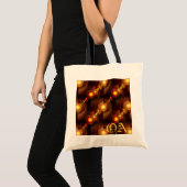 Gold Modern Boho Elegant Abstract Art Pattern #501 トートバッグ (正面(商品))