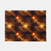 Gold Modern Boho Elegant Abstract Art Pattern #501 ドアマット (正面)