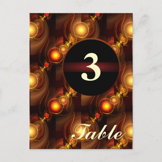 Gold Modern Boho Elegant Abstract Art Pattern #501 ポストカード (正面)