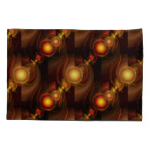 Gold Modern Boho Elegant Abstract Art Pattern #501 枕カバー (裏面)