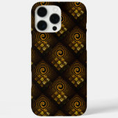 Gold Modern Boho Elegant Abstract Art Pattern #502 Case-Mate iPhoneケース (裏面)