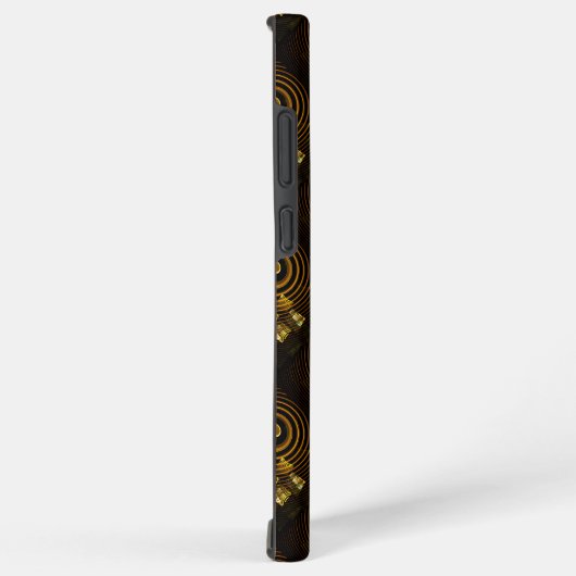 Gold Modern Boho Elegant Abstract Art Pattern #502 Samsung Galaxyケース (右側面)