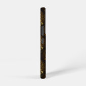 Gold Modern Boho Elegant Abstract Art Pattern #502 Samsung Galaxyケース (右側面)