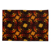 Gold Modern Boho Elegant Abstract Art Pattern #506 枕カバー (裏面)