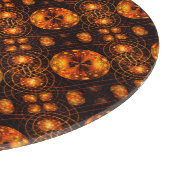 Gold Modern Boho Elegant Abstract Art Pattern #507 カッティングボード (角)
