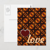 Gold Modern Boho Elegant Abstract Art Pattern #507 ポストカード (正面/裏面)
