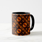 Gold Modern Boho Elegant Abstract Art Pattern #507 マグカップ (正面右)