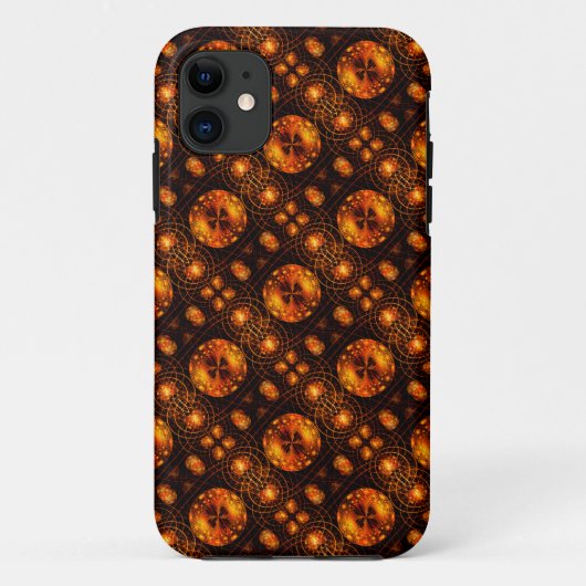 Gold Modern Boho Elegant Abstract Art Pattern #507 Case-Mate iPhoneケース (裏面)