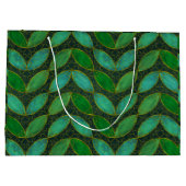 "Gold 'n Leaf" Gift Bag ラージペーパーバッグ (裏面)