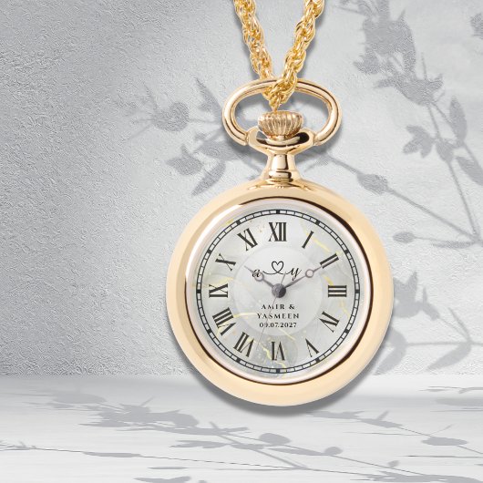 Gold Necklace Watch Pendant | Keepsake Gift 腕時計