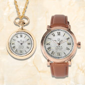 Gold Necklace Watch Pendant | Keepsake Gift 腕時計