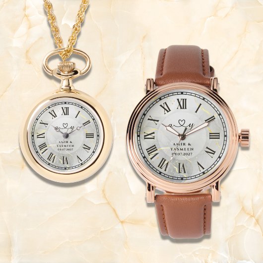 Gold Necklace Watch Pendant | Keepsake Gift 腕時計