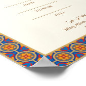 Gold nikahnama poster ポスター (角)