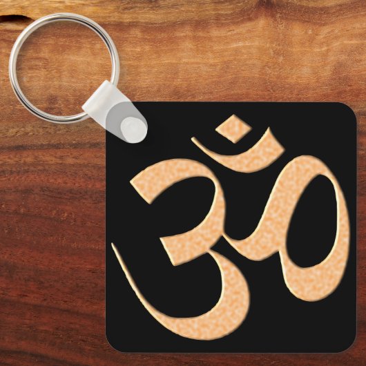 Gold Om  キーホルダー (正面)