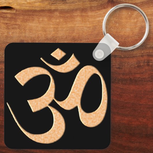 Gold Om  キーホルダー (裏面)