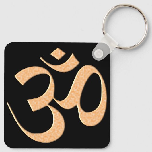 Gold Om  キーホルダー (裏面)
